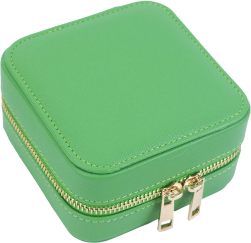 DA VINCI Футляр для ювелирных изделий 7719 saffiano green