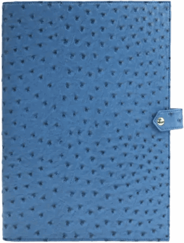 DA VINCI Футляр для карт Ostrich blue
