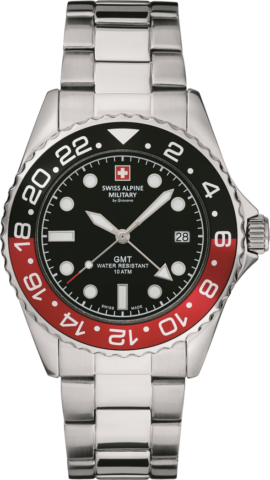 Наручные часы Swiss Alpine Military Master Diver GMT 7052.1136SAM