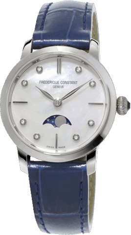 Frederique Constant Slinline Ladies Moonphase FC-206MPWD1S6